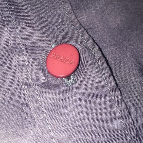 PRADA Dark Grey Women’s Button Down Shirt - Picture 3 of 8